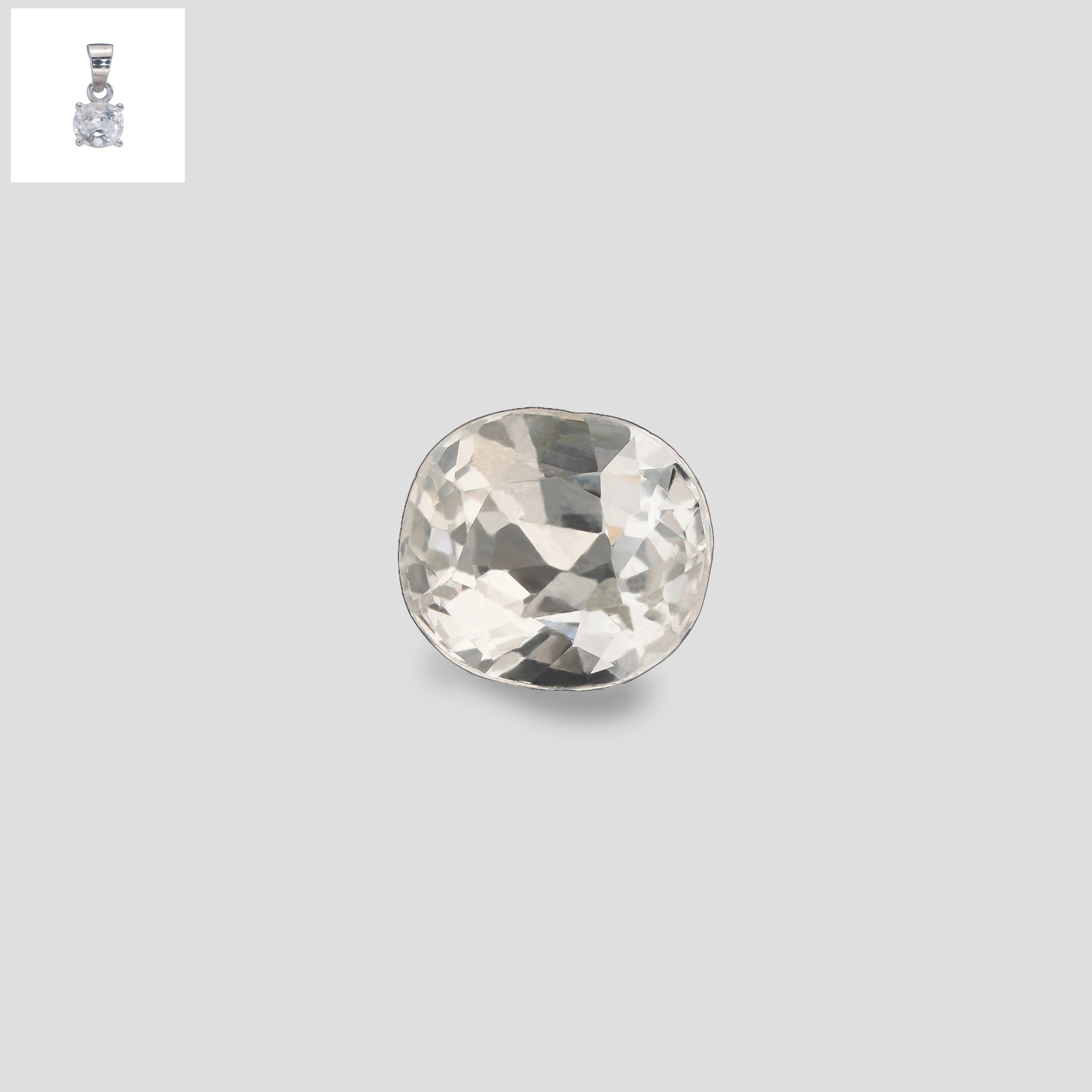 (do) (ANSAR AND PENDANT IMAGE)Looks like a diamond at a fraction