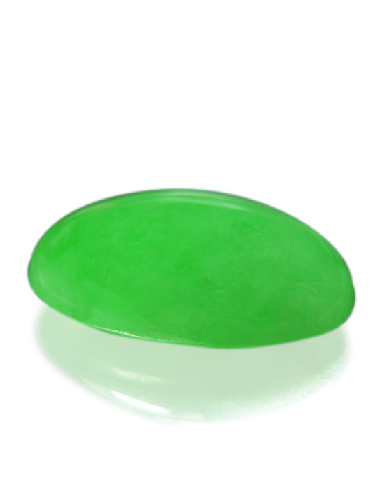 SOLD Light Apple green (A-Type) jadeite, NO cracks, good shape,
