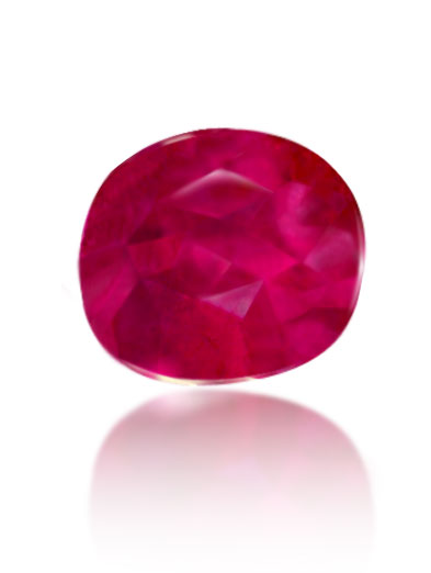 SOLD Superb deep color that natural Burmese rubies are legendary