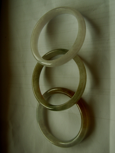 Untreated (SOLD) Jadiete Jade Bangles with lab report.