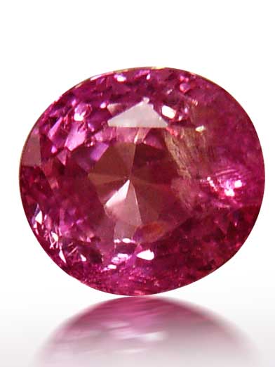 SOLD Oto ruby with great fire, rich red and wholesome white colo