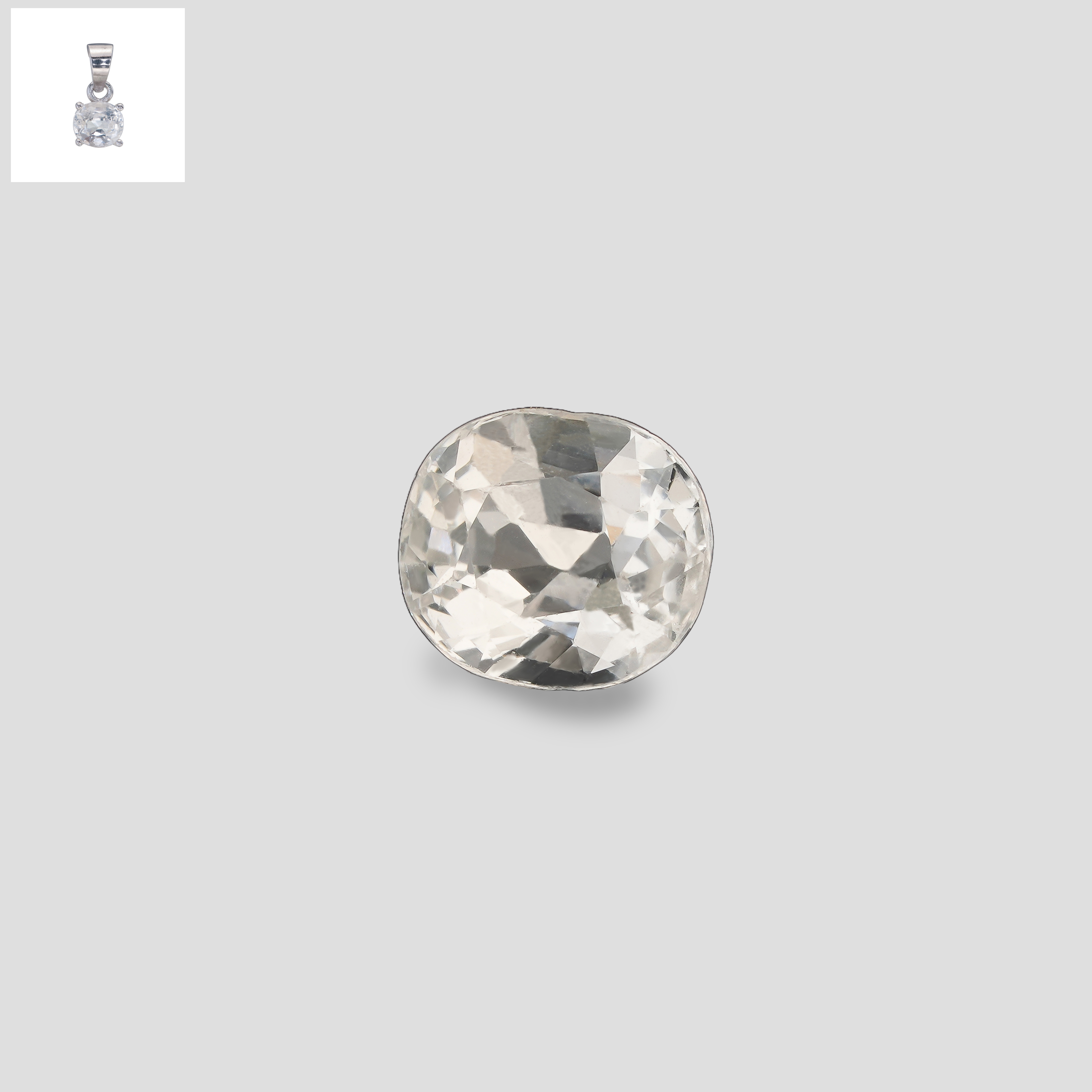 Looks like a diamond at a fraction of the price,1.15ct.
