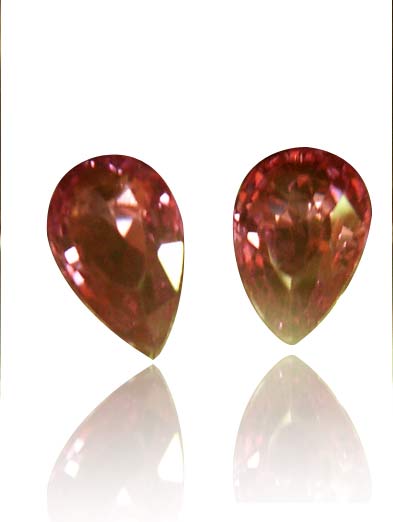 Burmese pair of MATCHING COLOR & SIZE, perfect earrings,1.77cts.